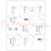 Lucide lampa elewacyjna z numerem domu THESI 6W 3000K IP54 czarna  perfektmarket (4).webp