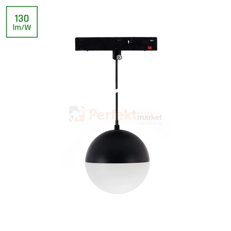 System SHIFT lampa wisząca kula GLOBE P BASIC 10W 4000K czarna perfektmarket (1).webp