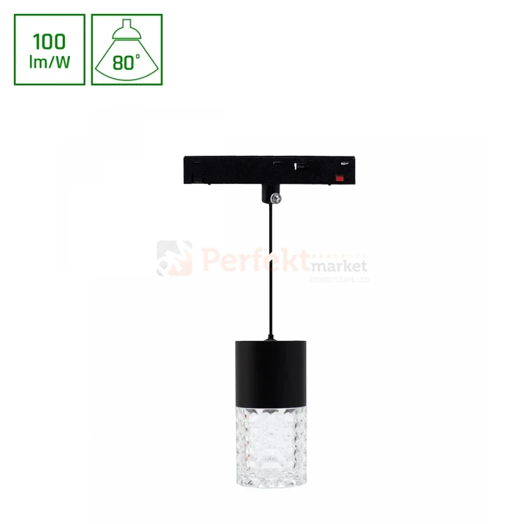 System magnetyczny SHIFT lampa wisząca tuba HANGIT CRISTAL BASIC 48V perfektmarket.webp