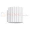 Kinkiet AURA ryflowany G9 biały SL.1781 perfektmarket.webp