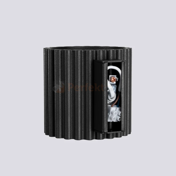 Kinkiet AURA ryflowany G9 czarny SL.1786 perfektmarket (11).webp