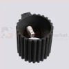 Kinkiet AURA ryflowany G9 czarny SL.1786 perfektmarket (1).webp