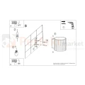 Kinkiet AURA ryflowany G9 mocca SL.1806 perfektmarket (9).webp