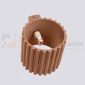 Kinkiet AURA ryflowany G9 mocca SL.1806 perfektmarket (8).webp