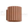 Kinkiet AURA ryflowany G9 mocca SL.1806 perfektmarket.webp