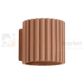 Kinkiet AURA ryflowany G9 mocca SL.1806 perfektmarket.webp