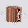 Kinkiet AURA ryflowany G9 mocca SL.1806 perfektmarket (12).webp
