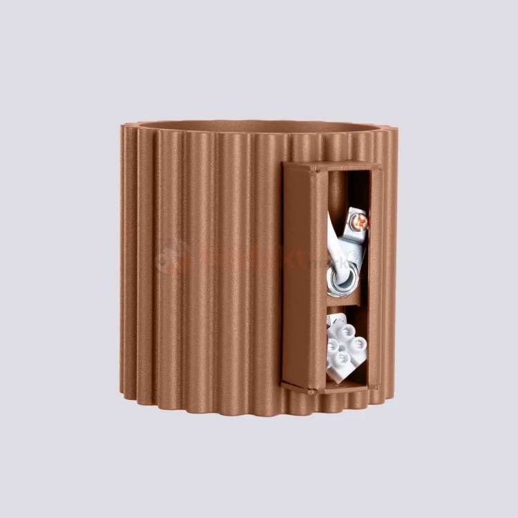 Kinkiet AURA ryflowany G9 mocca SL.1806 perfektmarket (12).webp