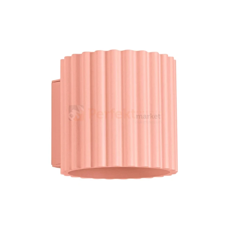 Kinkiet AURA ryflowany G9 brzoskwiniowy SL.1825 perfektmarket (7).webp