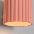 Kinkiet AURA ryflowany G9 brzoskwiniowy SL.1825 perfektmarket (4).webp