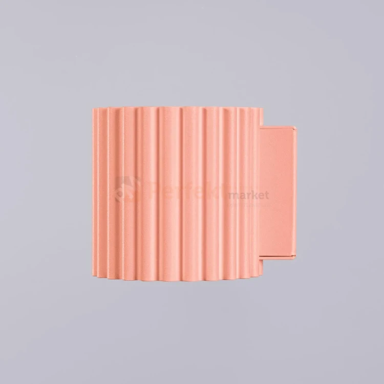Kinkiet AURA ryflowany G9 brzoskwiniowy SL.1825 perfektmarket (1).webp