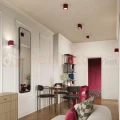 Kinkiet AURA ryflowany G9 burgund SL.1821 perfektmarket (10).webp
