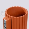 Kinkiet AURA ryflowany G9 ochra czerwona SL.1801 perfektmarket (4).webp