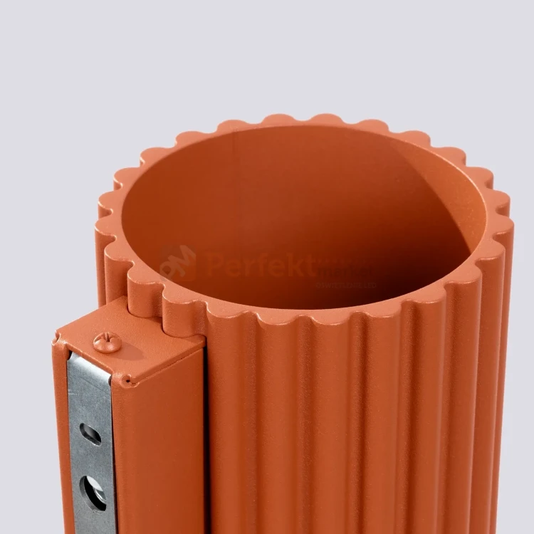 Kinkiet AURA ryflowany G9 ochra czerwona SL.1801 perfektmarket (4).webp