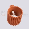 Kinkiet AURA ryflowany G9 ochra czerwona SL.1801 perfektmarket (5).webp