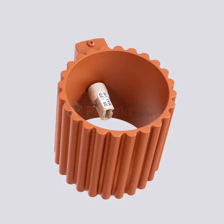 Kinkiet AURA ryflowany G9 ochra czerwona SL.1801 perfektmarket (5).webp