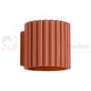 Kinkiet AURA ryflowany G9 ochra czerwona SL.1801 perfektmarket.webp