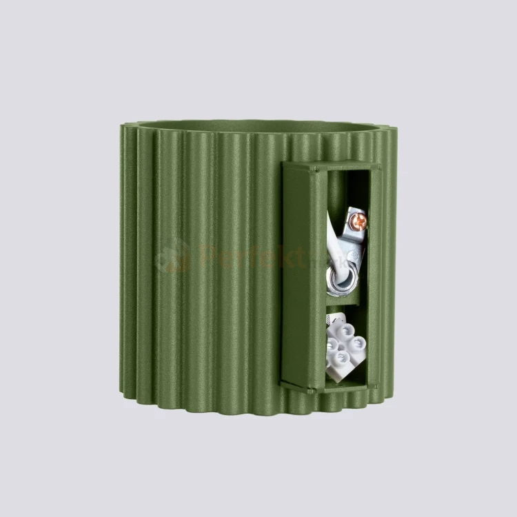 Kinkiet AURA ryflowany G9 zielony oliwkowy SL.1796 perfektmarket (13).webp