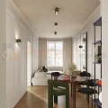 Kinkiet AURA ryflowany G9 zielony oliwkowy SL.1796 perfektmarket (1).webp