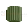 Kinkiet AURA ryflowany G9 zielony oliwkowy SL.1796 perfektmarket.webp