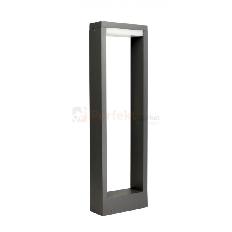 Lampa ogrodowa LED stojąca słupek nowoczesny Form 50cm CCT IP54 antracyt perfektmarket wymiar.webp