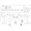 lampa stojąca LED słupek ogrodowy THIKA LED nowodvorski czarna 3000K 60cm IP54 montaż perfektmarket.webp