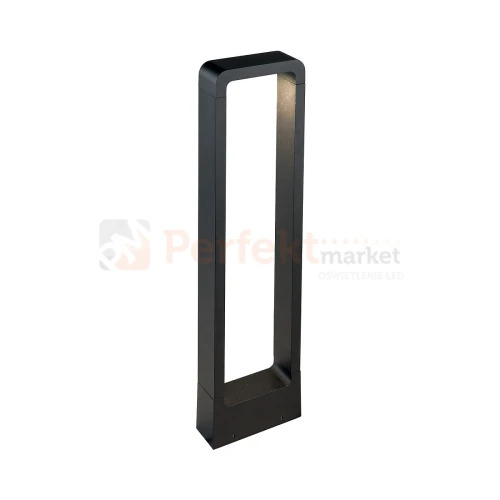 lampa stojąca LED słupek ogrodowy THIKA LED nowodvorski czarna 3000K 60cm IP54 perfektmarket.webp