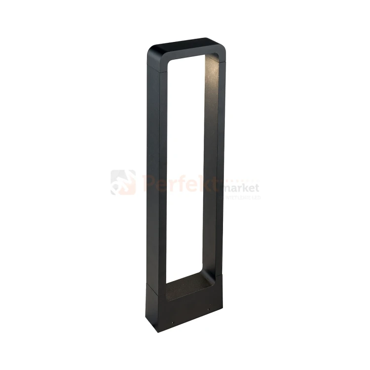lampa stojąca LED słupek ogrodowy THIKA LED nowodvorski czarna 3000K 60cm IP54 perfektmarket.webp