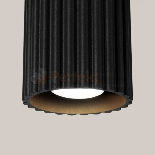 Plafon AURA 1xGU10 oprawa sufitowa tuba SL.1784 IP20 czarny perfektmarket (5).webp