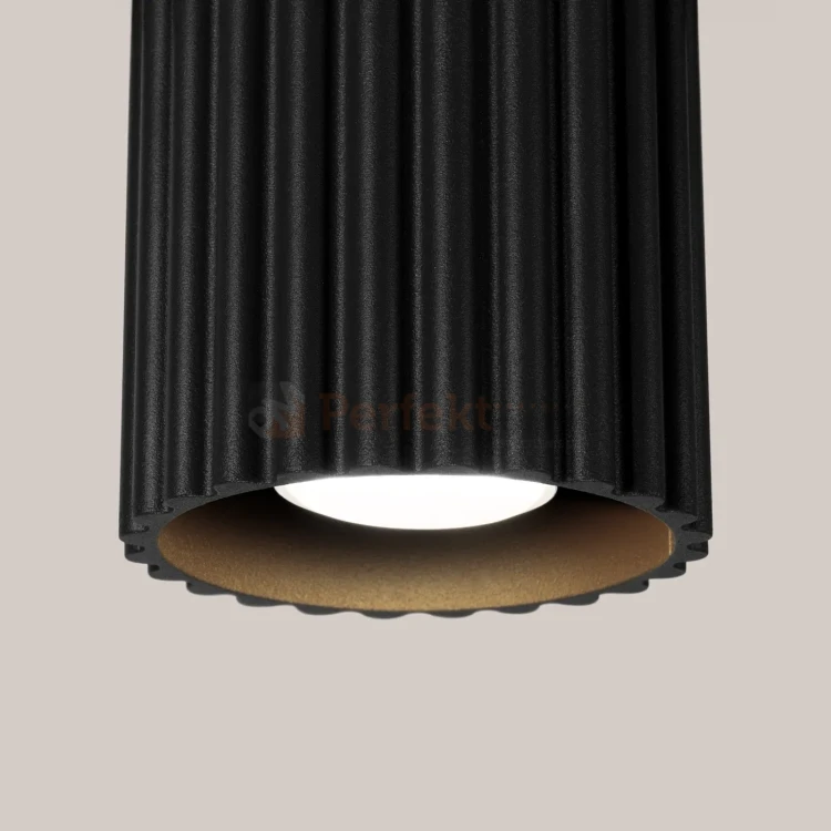 Plafon AURA 1xGU10 oprawa sufitowa tuba SL.1784 IP20 czarny perfektmarket (5).webp