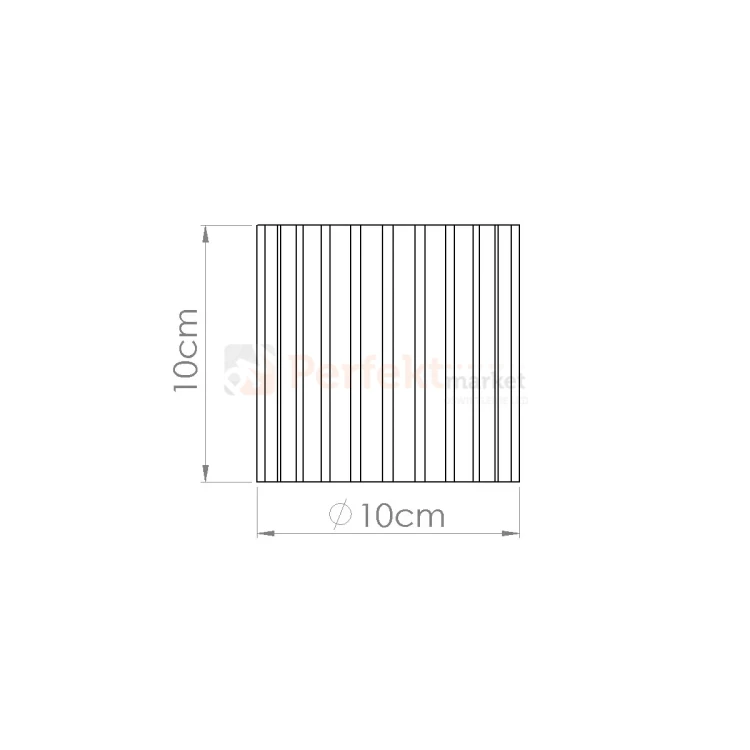 Plafon AURA 1xGU10 oprawa sufitowa tuba SL.1789 IP20 beżowy perfektmarket (9).webp
