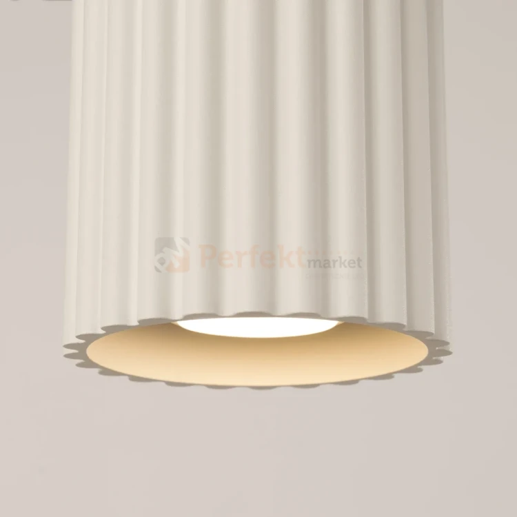 Plafon AURA 1xGU10 oprawa sufitowa tuba SL.1789 IP20 beżowy perfektmarket (5).webp