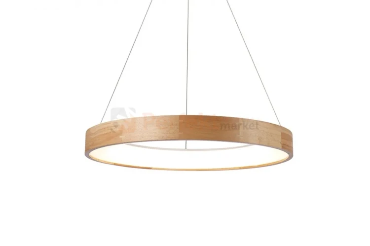 Lampa wisząca LED ring drewniana SILVAM 65 cm 3000K (2).webp