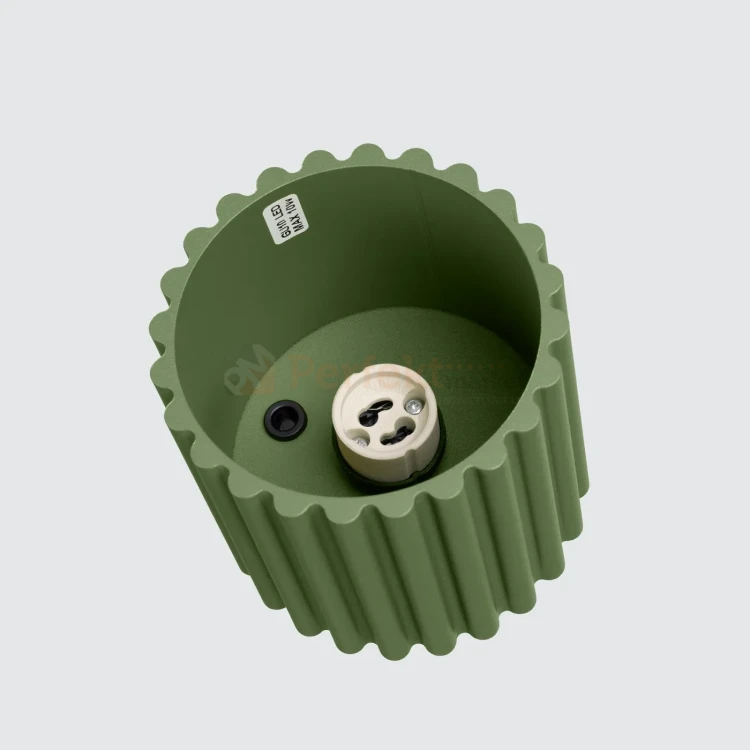 Plafon AURA 1xGU10 oprawa sufitowa tuba SL.1794 IP20 zielony oliwkowy (7).webp