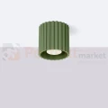 Plafon AURA 1xGU10 oprawa sufitowa tuba SL.1794 IP20 zielony oliwkowy (5).webp
