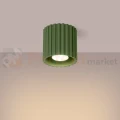 Plafon AURA 1xGU10 oprawa sufitowa tuba SL.1794 IP20 zielony oliwkowy (6).webp
