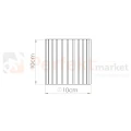Plafon AURA 1xGU10 oprawa sufitowa tuba SL.1799 IP20 ochra czerwona (11).webp