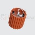 Plafon AURA 1xGU10 oprawa sufitowa tuba SL.1799 IP20 ochra czerwona (9).webp