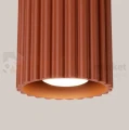 Plafon AURA 1xGU10 oprawa sufitowa tuba SL.1799 IP20 ochra czerwona (7).webp