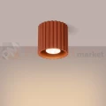 Plafon AURA 1xGU10 oprawa sufitowa tuba SL.1799 IP20 ochra czerwona (6).webp