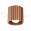 Plafon AURA 1xGU10 oprawa sufitowa tuba  SL.1804 IP20 mocca perfektmarket.webp