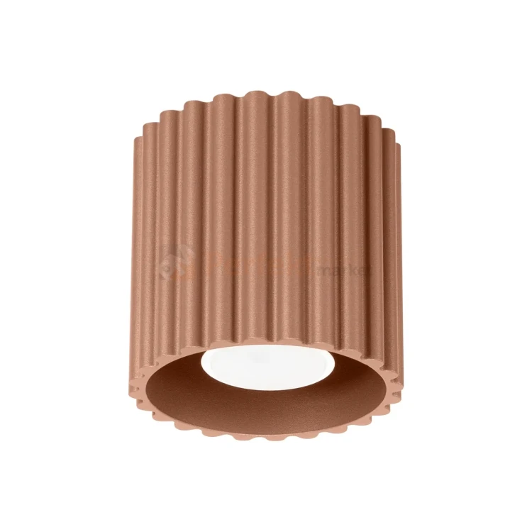 Plafon AURA 1xGU10 oprawa sufitowa tuba  SL.1804 IP20 mocca perfektmarket.webp