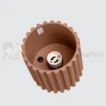 Plafon AURA 1xGU10 oprawa sufitowa tuba  SL.1804 IP20 mocca perfektmarket (9).webp