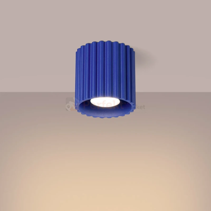 Plafon AURA 1xGU10 oprawa sufitowa tuba SL.1809 IP20 ultramaryna perfektmarket (6).webp