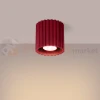 Plafon AURA 1xGU10 oprawa sufitowa tuba SL.1819 IP20 burgund perfektmarket (10).webp