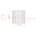 Plafon AURA 1xGU10 oprawa sufitowa tuba SL.1819 IP20 burgund perfektmarket (7).webp
