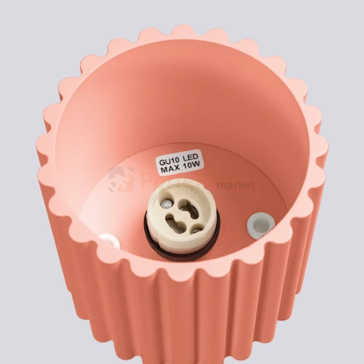 Plafon AURA 1xGU10 oprawa sufitowa tuba SL.1824 IP20 brzoskwiniowy perfektmarket (8).webp
