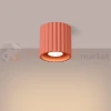 Plafon AURA 1xGU10 oprawa sufitowa tuba SL.1824 IP20 brzoskwiniowy perfektmarket (5).webp