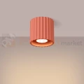 Plafon AURA 1xGU10 oprawa sufitowa tuba SL.1824 IP20 brzoskwiniowy perfektmarket (5).webp