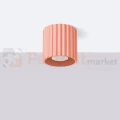 Plafon AURA 1xGU10 oprawa sufitowa tuba SL.1824 IP20 brzoskwiniowy perfektmarket (3).webp